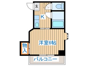 グレ－トハイツ南鍛治町の物件間取画像